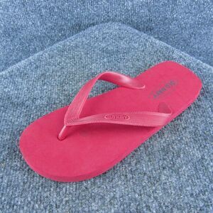 Old Navy Women Flip Flop Sandal Shoes Red Synthetic Size 6 Medium‎